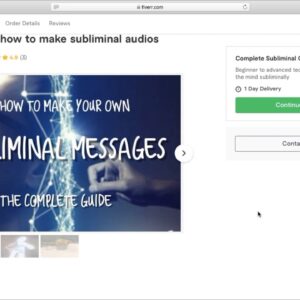 My Subliminal Course 📚| Learn how I make Subliminals