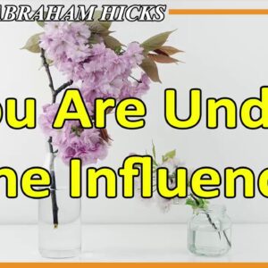 Abraham Hicks ðŸ’– YOU ARE UNDER THE INFLUENCE(Animated)