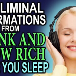 Powerful Subliminal Wealth Affirmations From "Think and Grow Rich" by Napoleon Hill