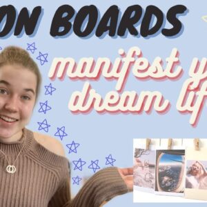 How To Get Anything You Want Using VISION BOARDS! | Law Of Attraction & My Vision Board 2021
