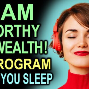 POWERFUL Wealth Programming While You Sleep ~ Abundance Mindset Affirmations With Rain Sound