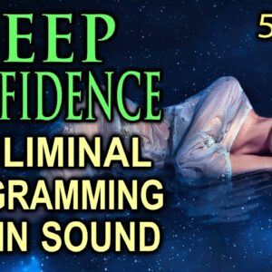 DEEP CONFIDENCE Affirmations | Rain Sound - Sleep Subliminal Affirmations | Wealth, Health, 528 Hz