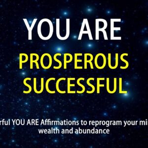 YOU ARE Affirmations for Wealth, Prosperity, Success - Reprogram Your Mind for Wealth
