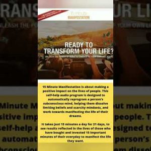 Create your Dream Life with 15-minute Manifestation! #shorts