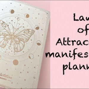 Law of attraction manifestation planner flip || Freedom Mastery