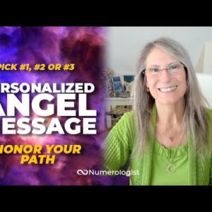 Personalized Angel Message: Honor Your True Path (Pick Card #1, #2 or #3)