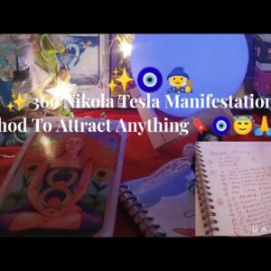 ✨369 Nikola Tesla Manifestation Method To Attract Anything.. 🧿😇🙏🥰