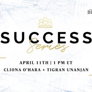Success Series with Cliona O'Hara & Tigran Unanjan | Proctor Gallagher Institute's Blueprint