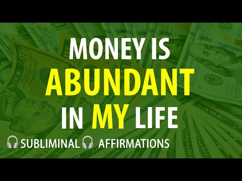 🎧SUBLIMINAL🎧 Morning I AM + YOU ARE Money Affirmations - Train Your Mind to Become WEALTHY