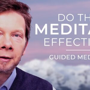 Take Meditation off Your To-Do List and Do This | 10 Minute Guided Meditation by Eckhart Tolle