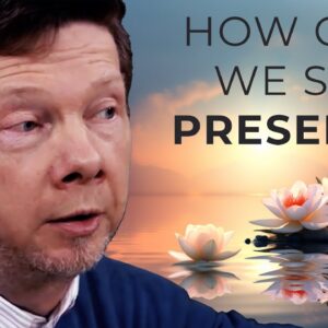 How Can We Stay Present While Depressed? | Eckhart Tolle
