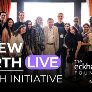 Free Online Gathering with Eckhart Tolle: A New Earth Youth Initiative